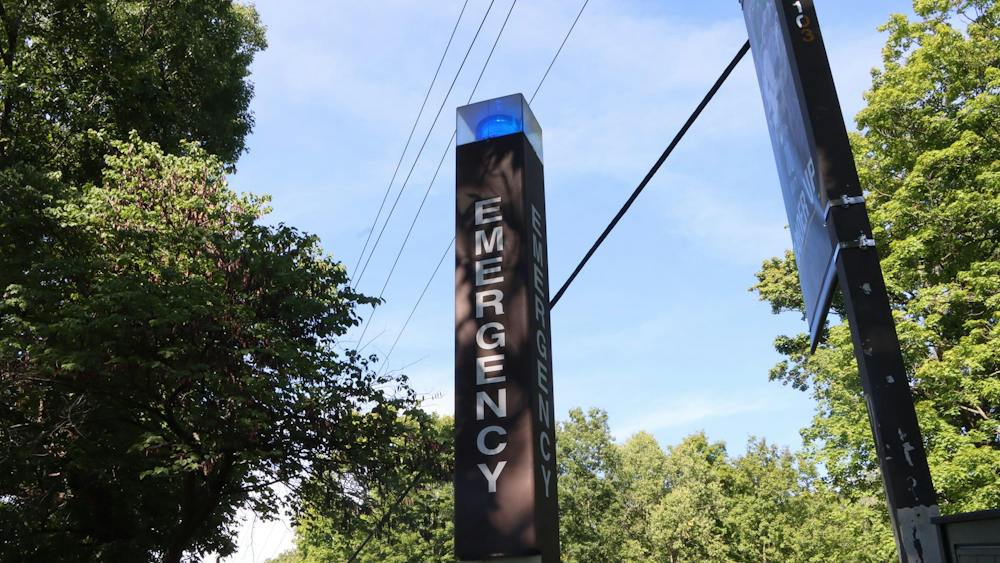 Emergency call tower