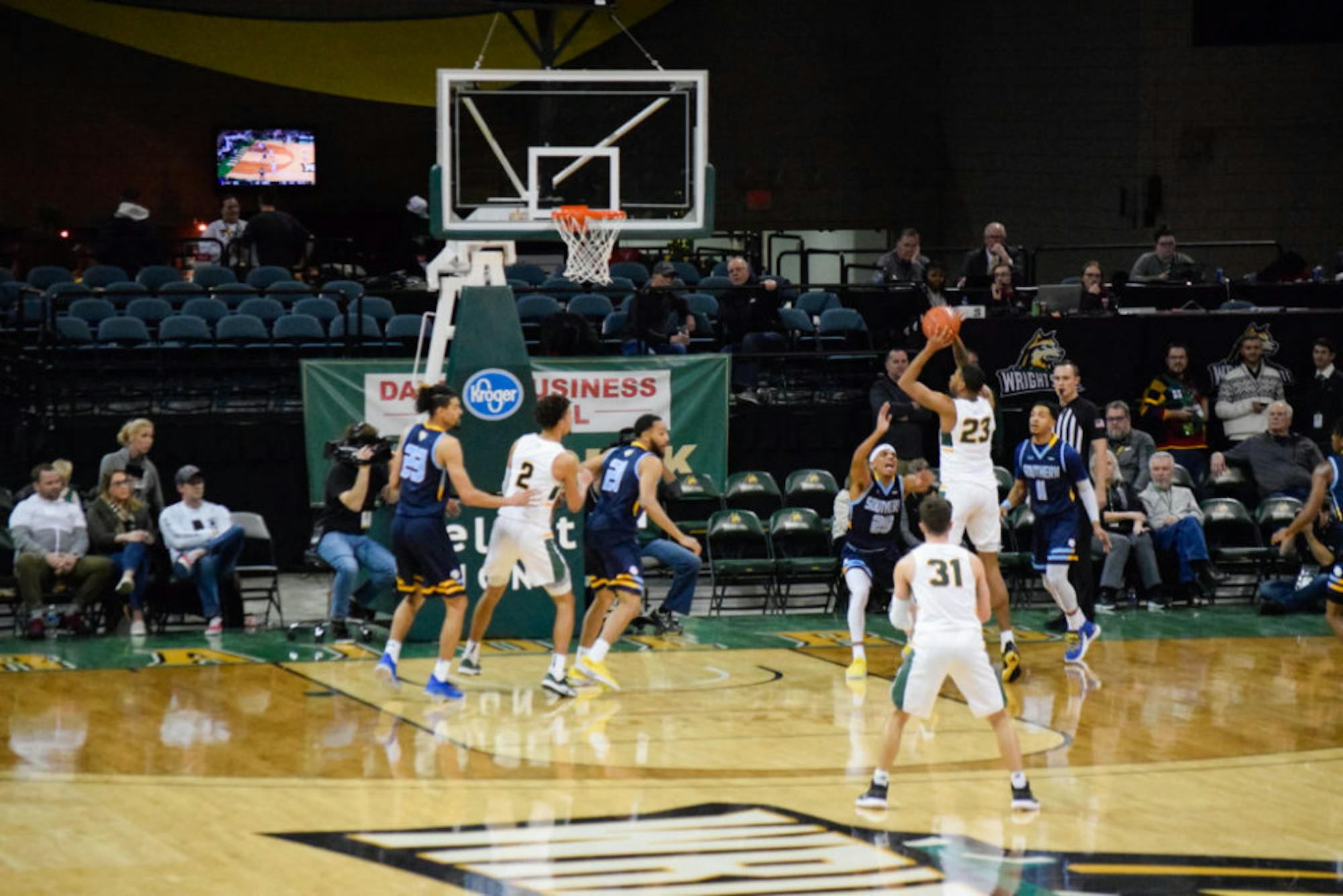 Wright State vs. Southern University Men's Basketball | Photo by Jessica Fugett | The Wright State Guardian