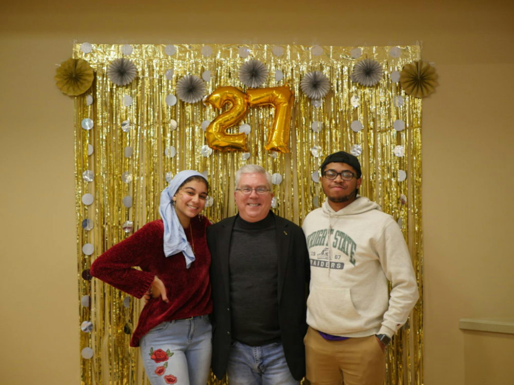 Gary Dickstein farewell party | Photo by Sarah Cavender | The Wright State Guardian