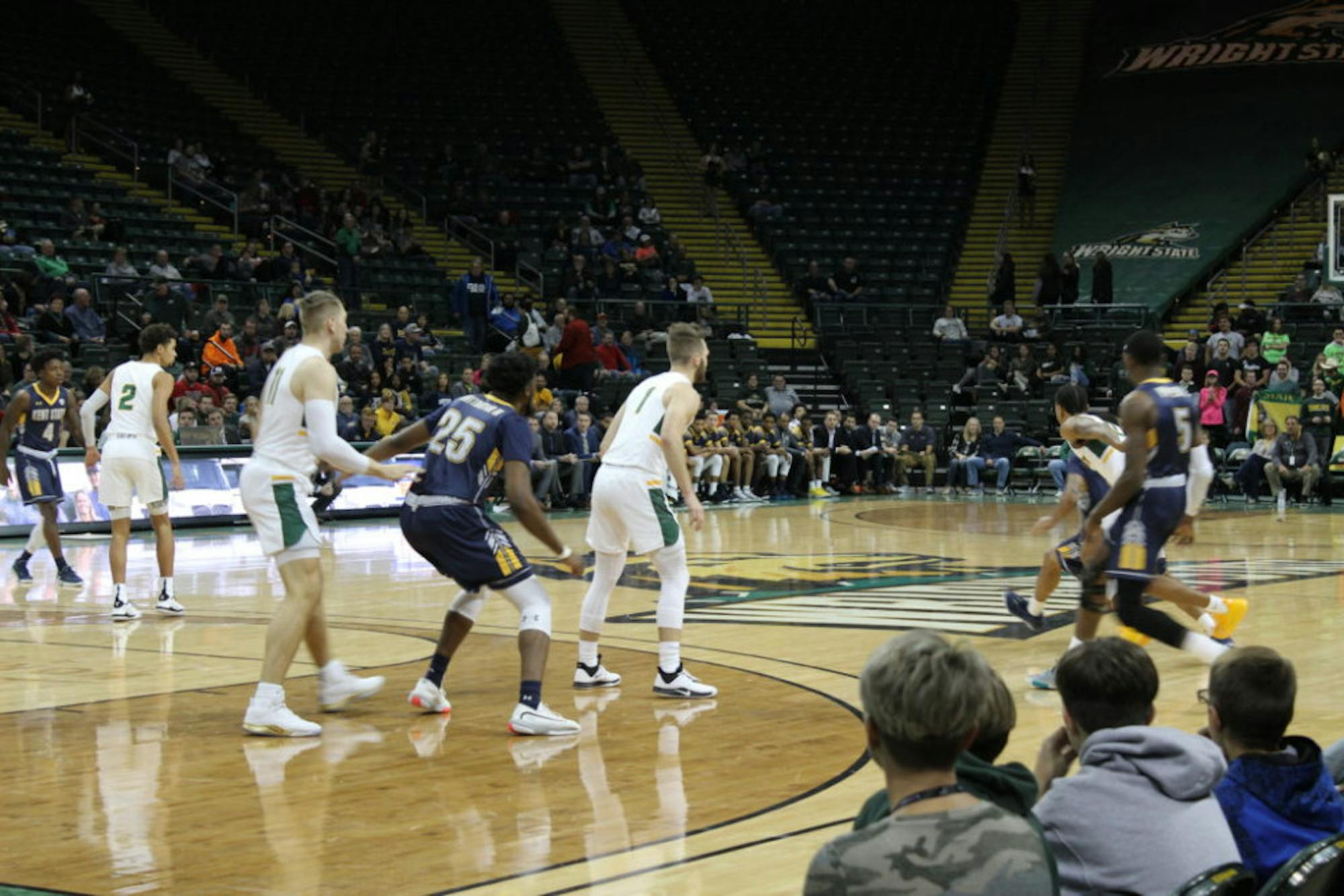 WSU vs. Kent State | Photo by Daniel Delgado | The Wright State Guardian