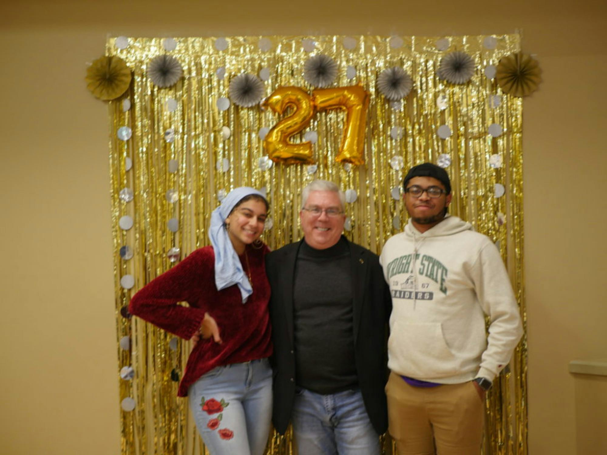 Gary Dickstein farewell party | Photo by Sarah Cavender | The Wright State Guardian