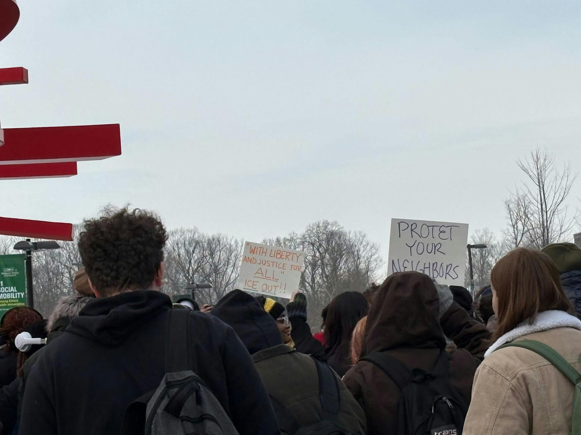 WSU ICE Protest
