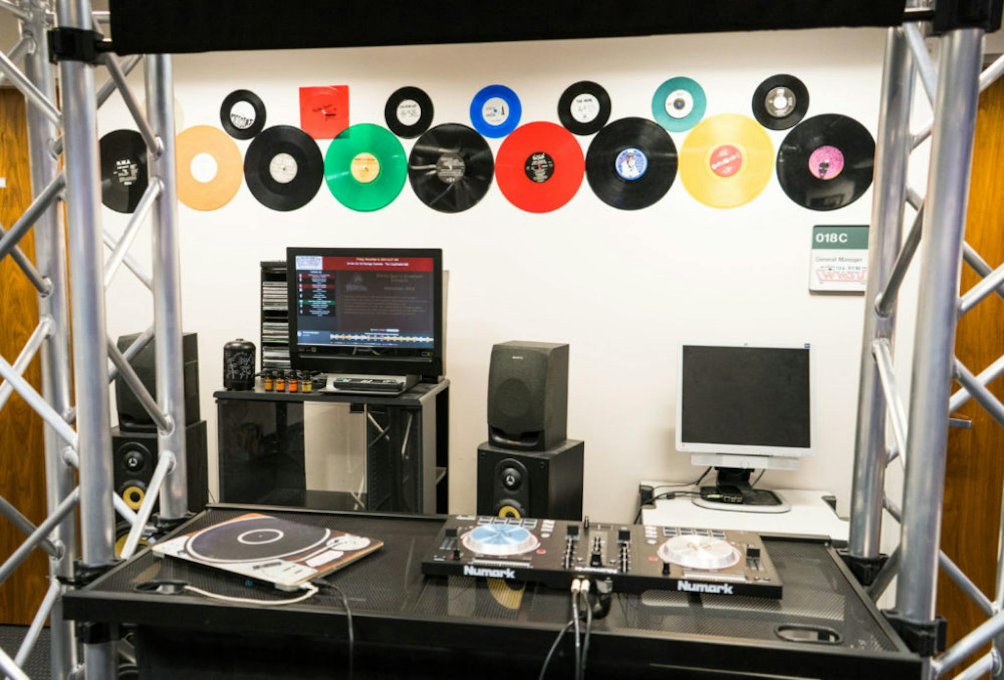 WWSU Radio Station | Photo by Soham Parikh | The Wright State Guardian