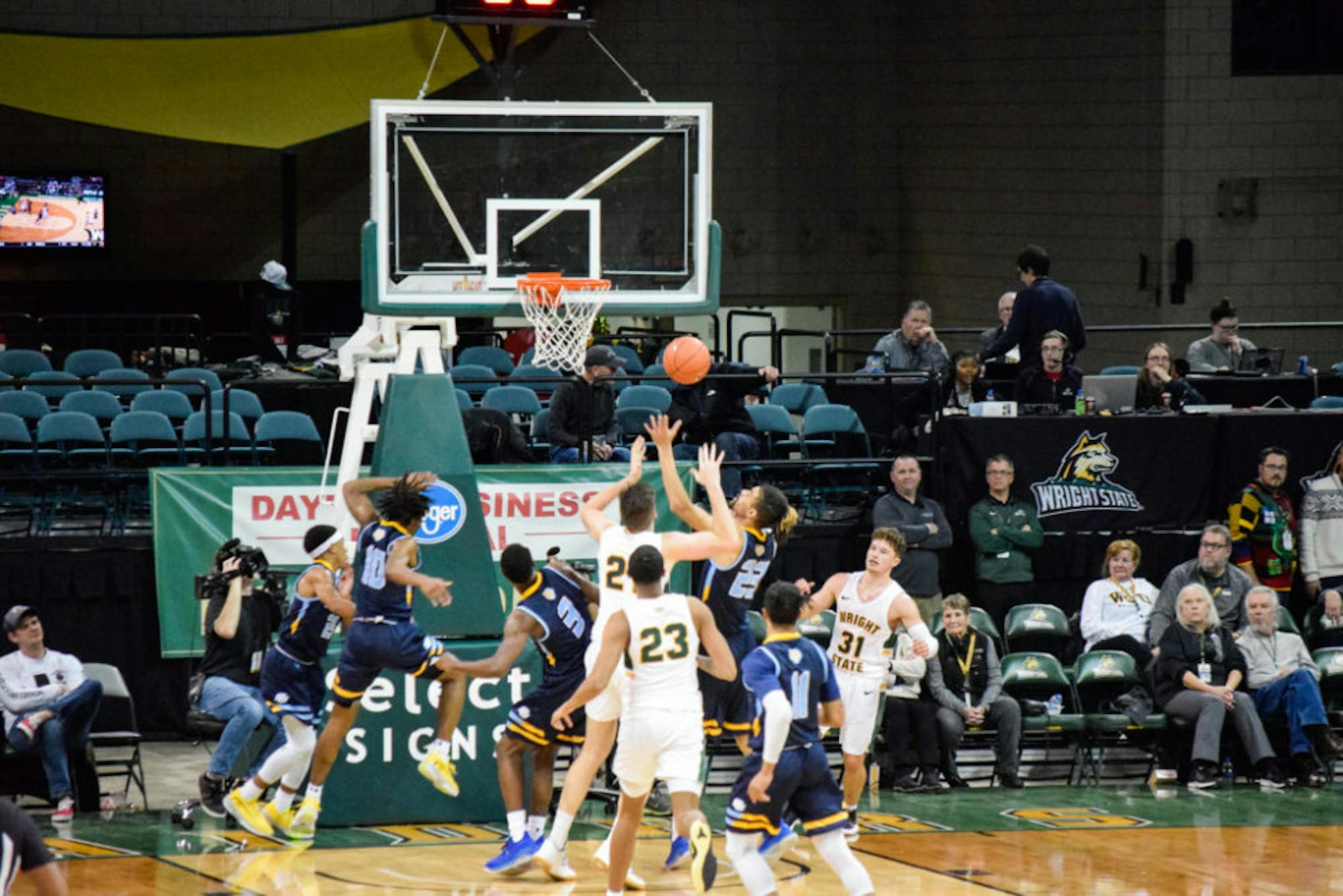 Wright State vs. Southern University Men's Basketball | Photo by Jessica Fugett | The Wright State Guardian