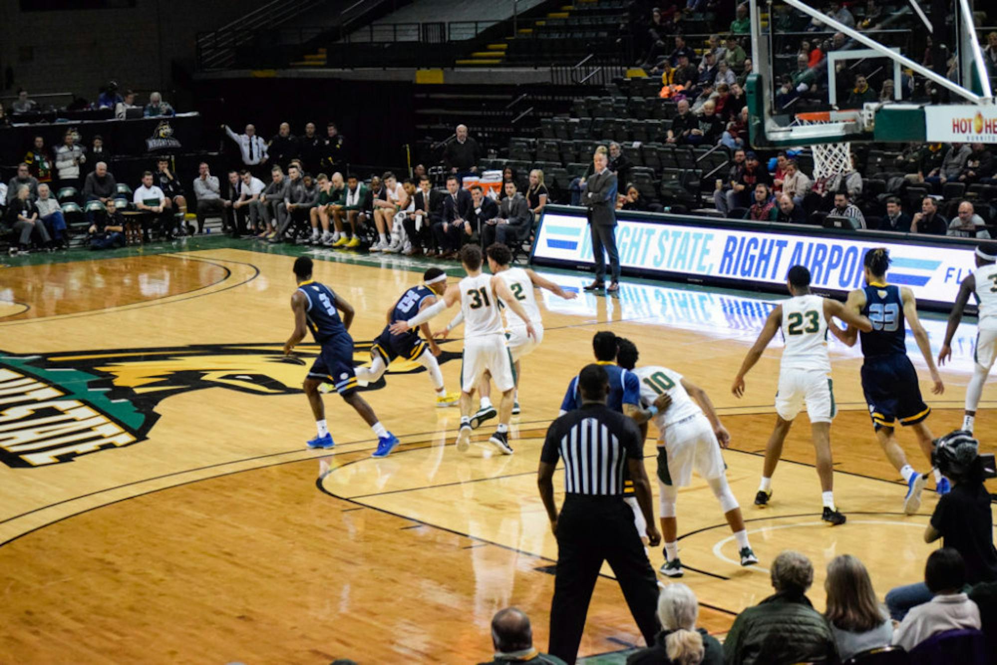 Wright State vs. Southern University Men's Basketball | Photo by Jessica Fugett | The Wright State Guardian