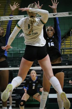 Abbey Knight Hitting the Ball