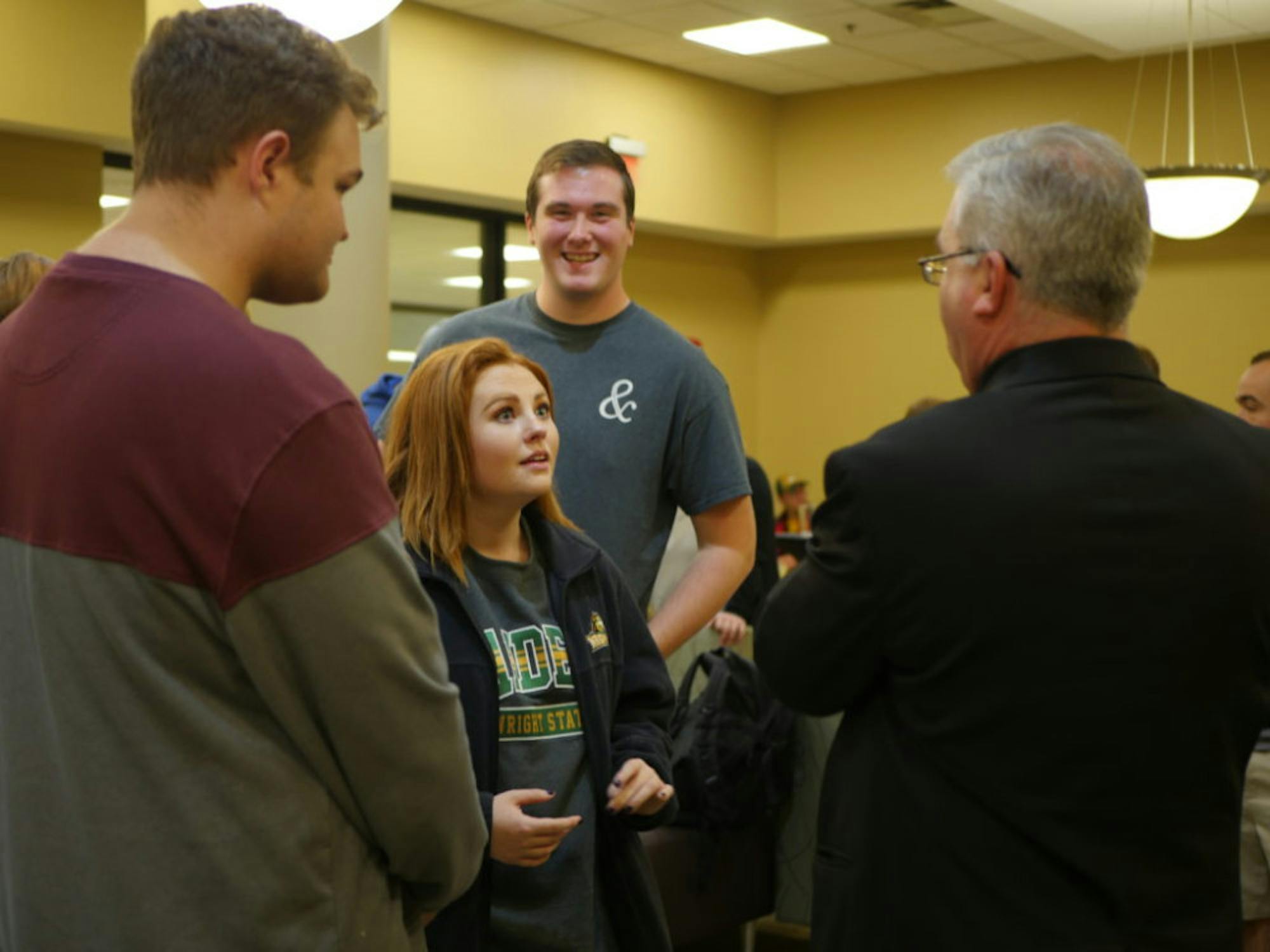 Gary Dickstein farewell party | Photo by Sarah Cavender | The Wright State Guardian