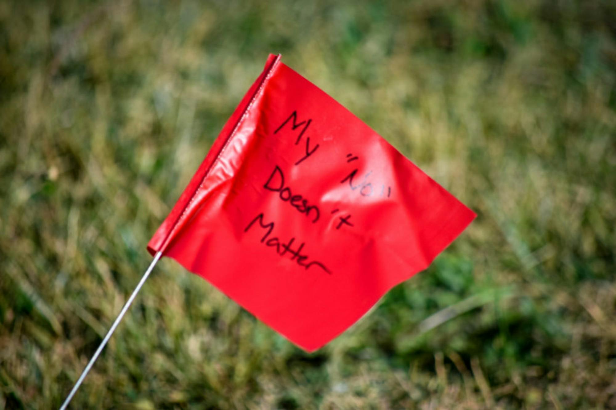 Domestic Violence Awareness Week | Photo by Jessica Fugett | The Wright State Guardian