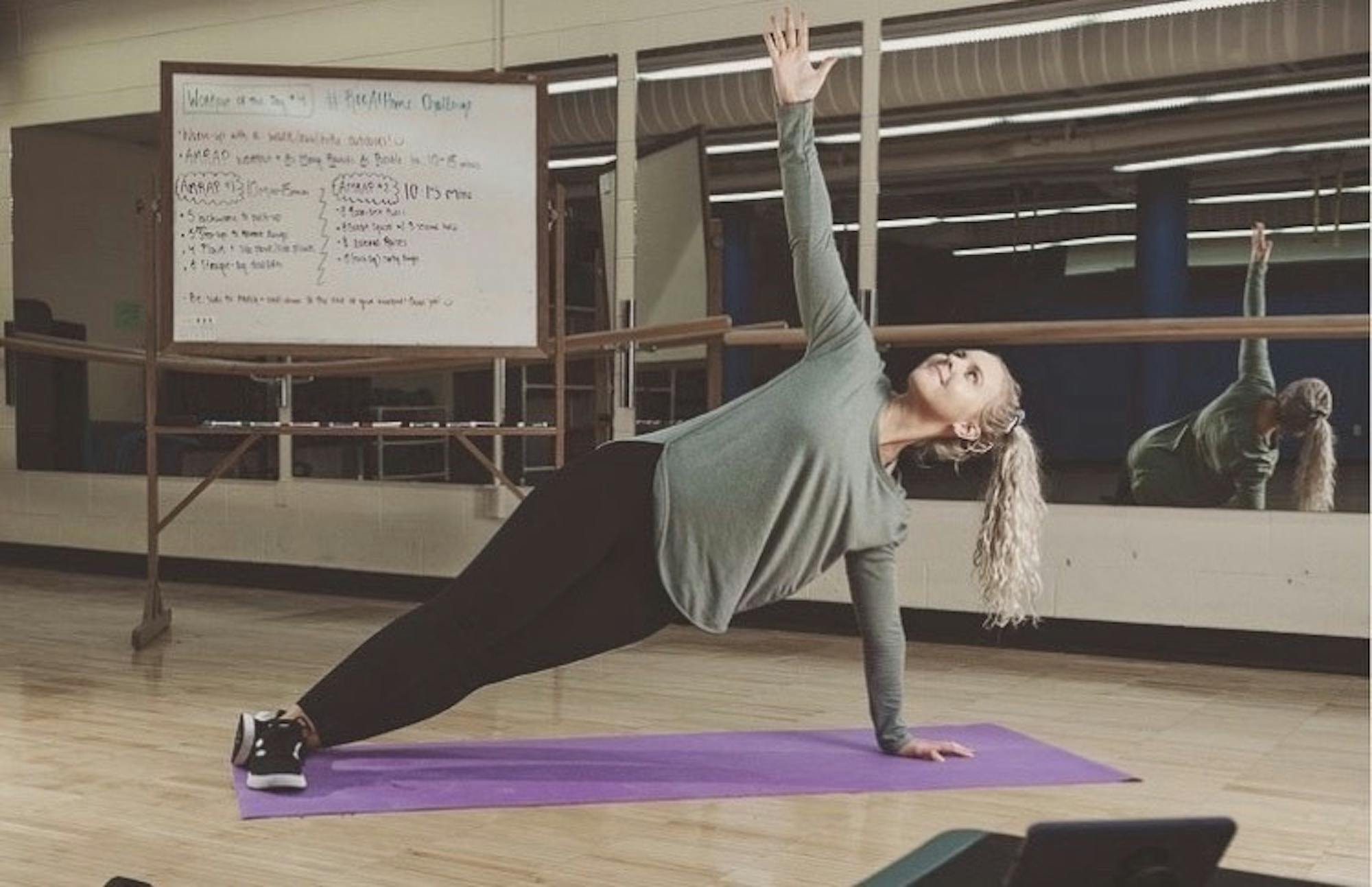 Kara Donbrock, Fitness and Wellness Program Manager, graduate student | Photo provided by Kara Donbrock