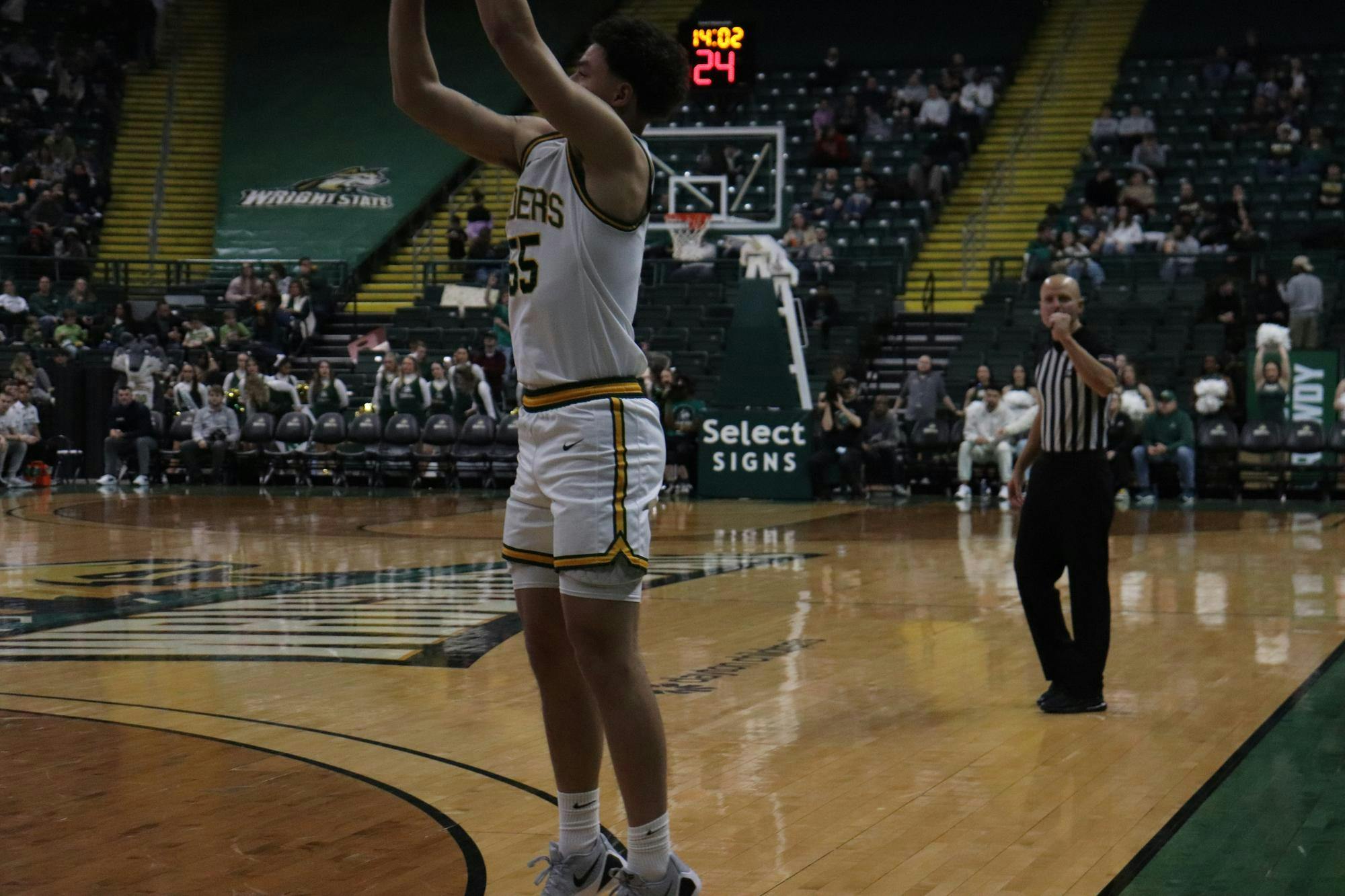 WSU Men's Basketball Senior Night 