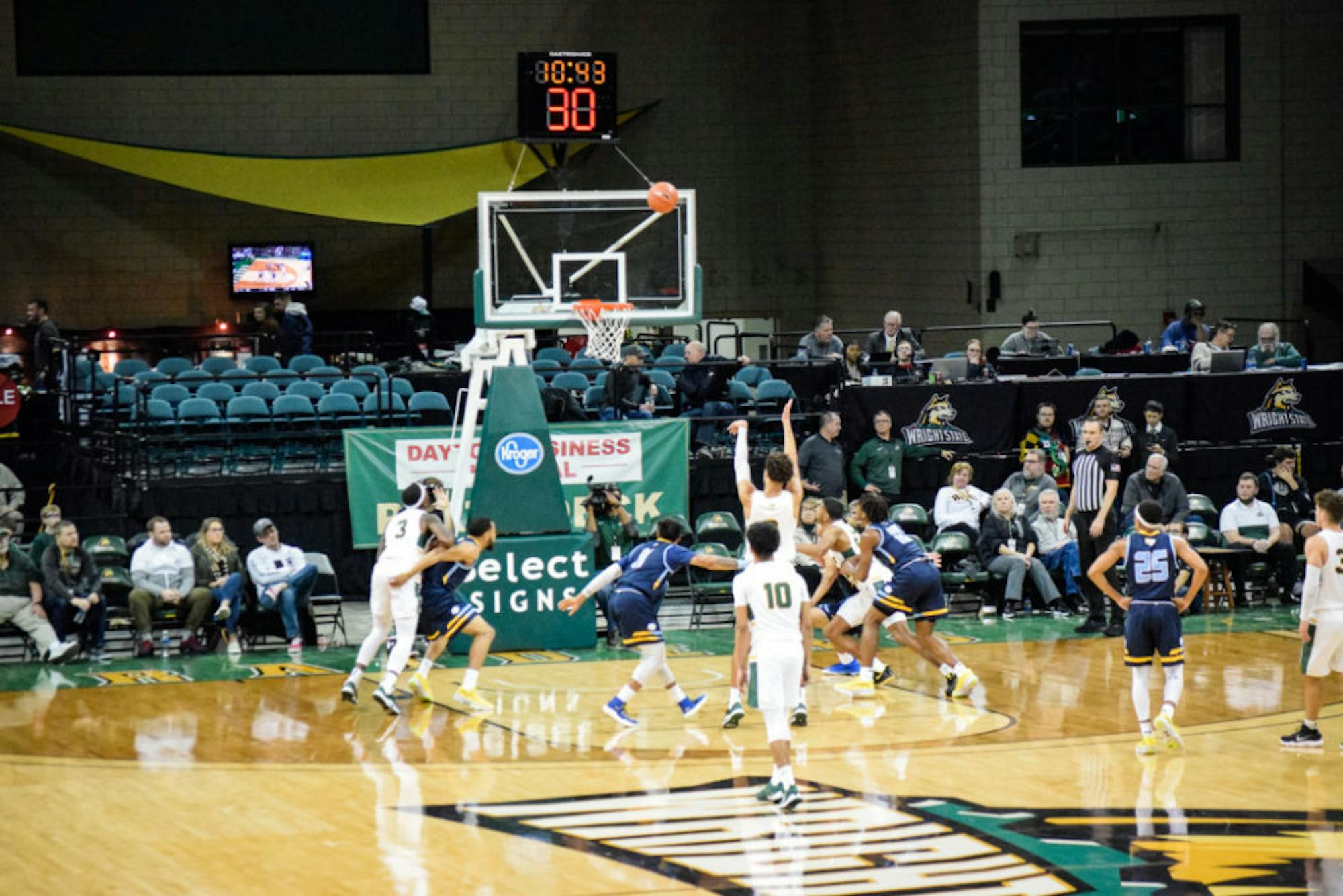 Wright State vs. Southern University Men's Basketball | Photo by Jessica Fugett | The Wright State Guardian