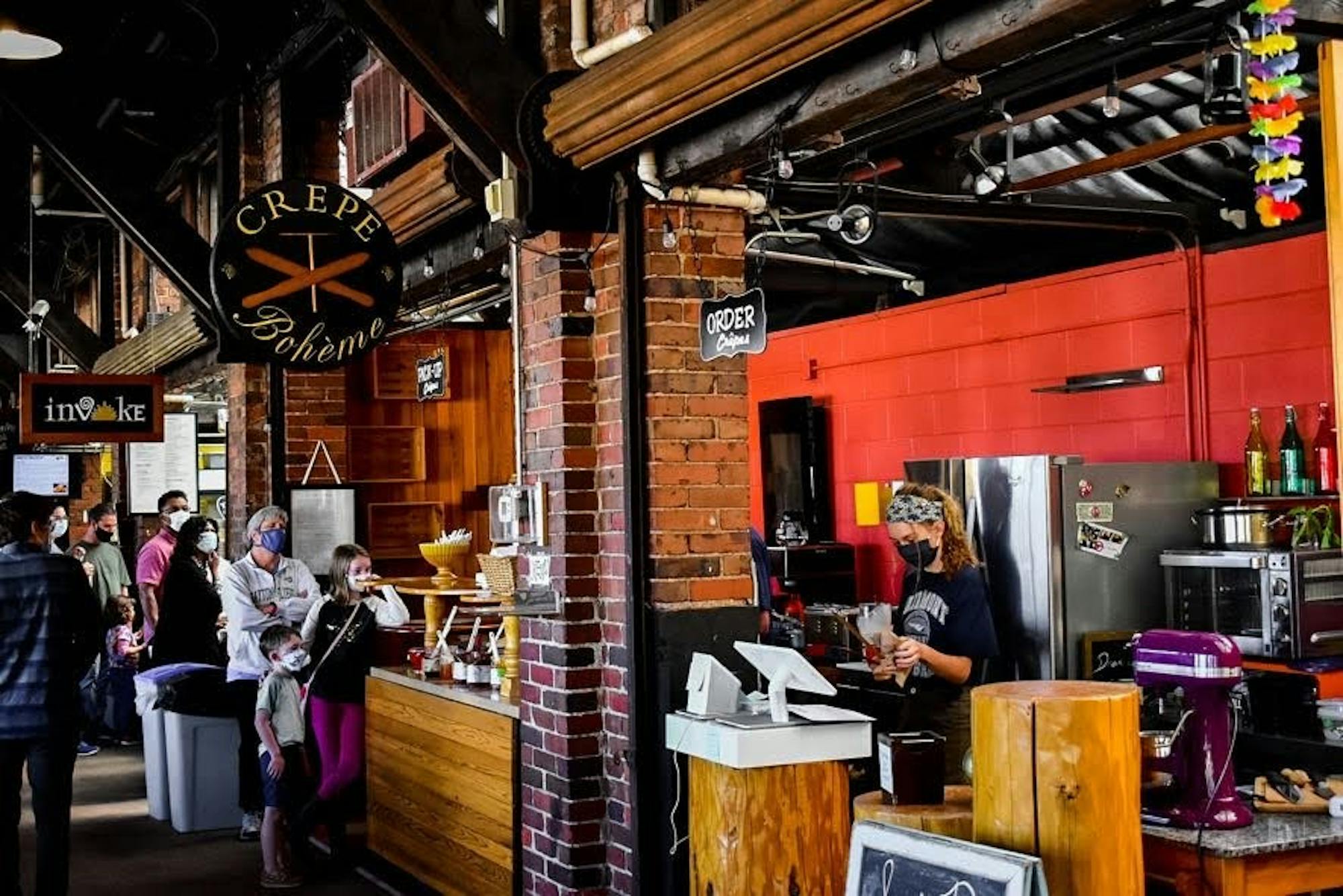 Stalls at 2nd Street Market