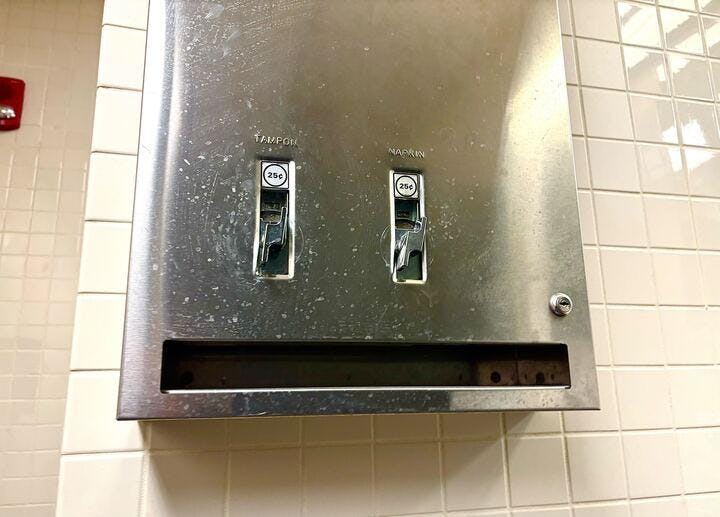 Current Menstrual Product Dispenser