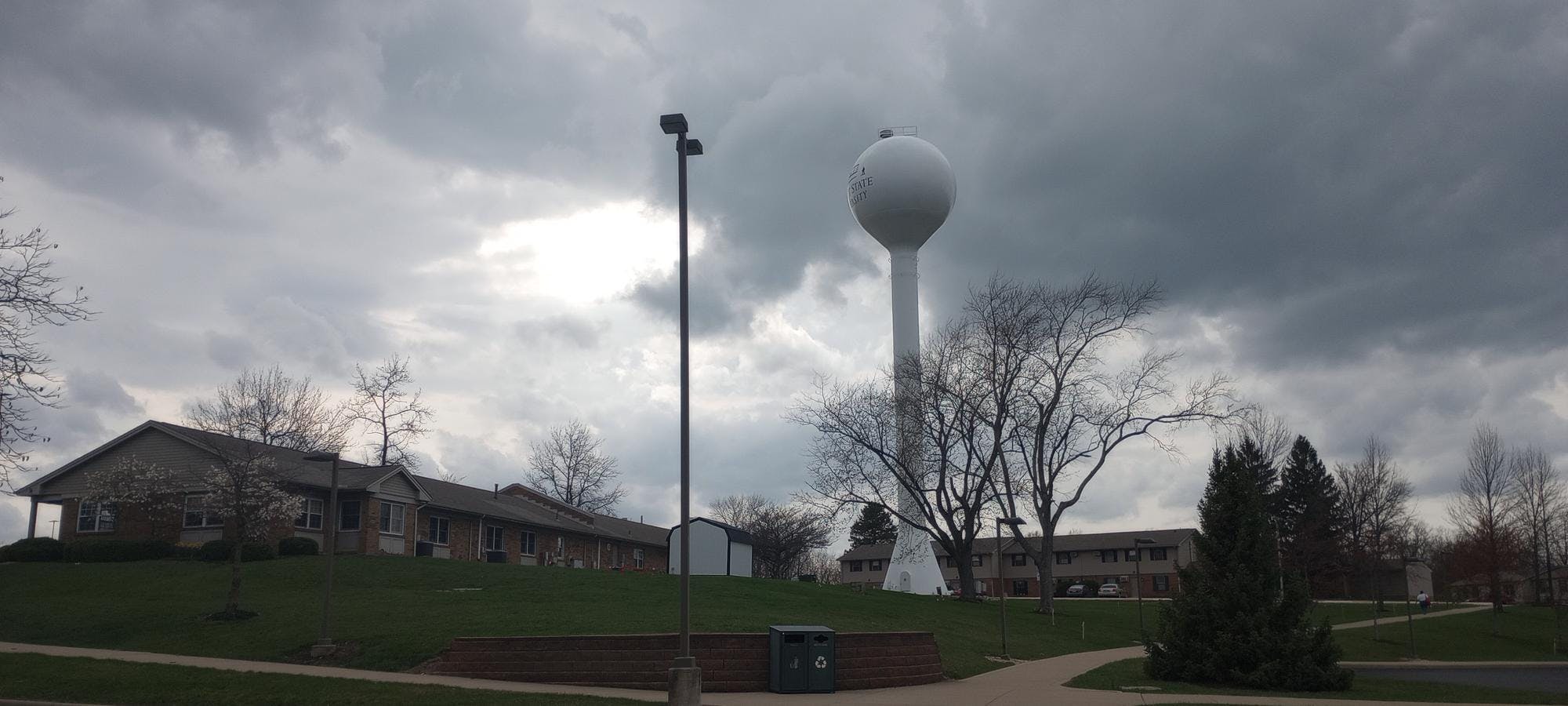 Gloomy weather Wright State
