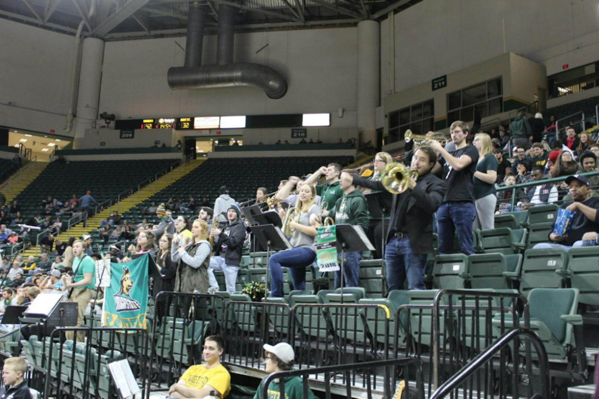 WSU vs. Kent State | Photo by Daniel Delgado | The Wright State Guardian