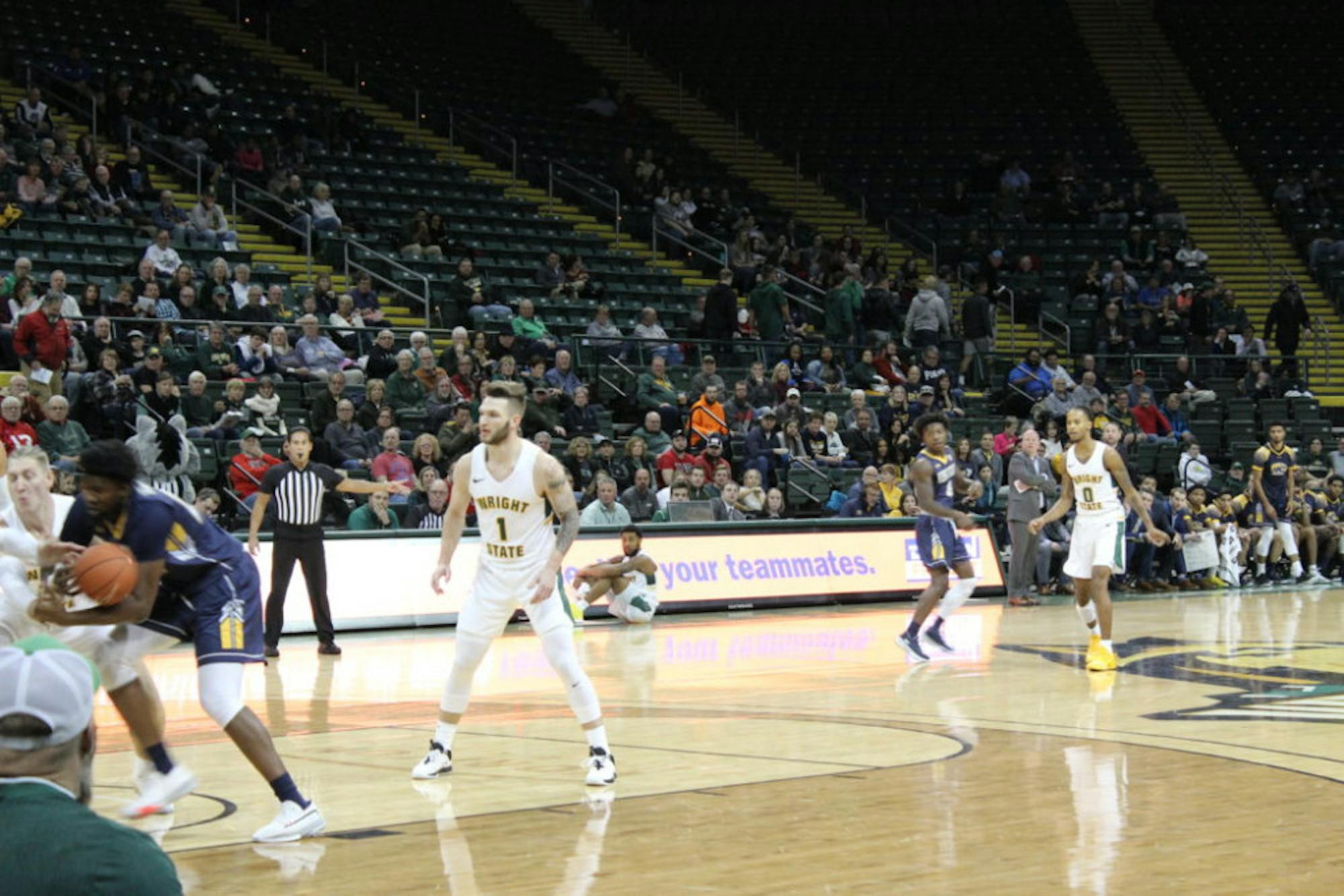 WSU vs. Kent State | Photo by Daniel Delgado | The Wright State Guardian