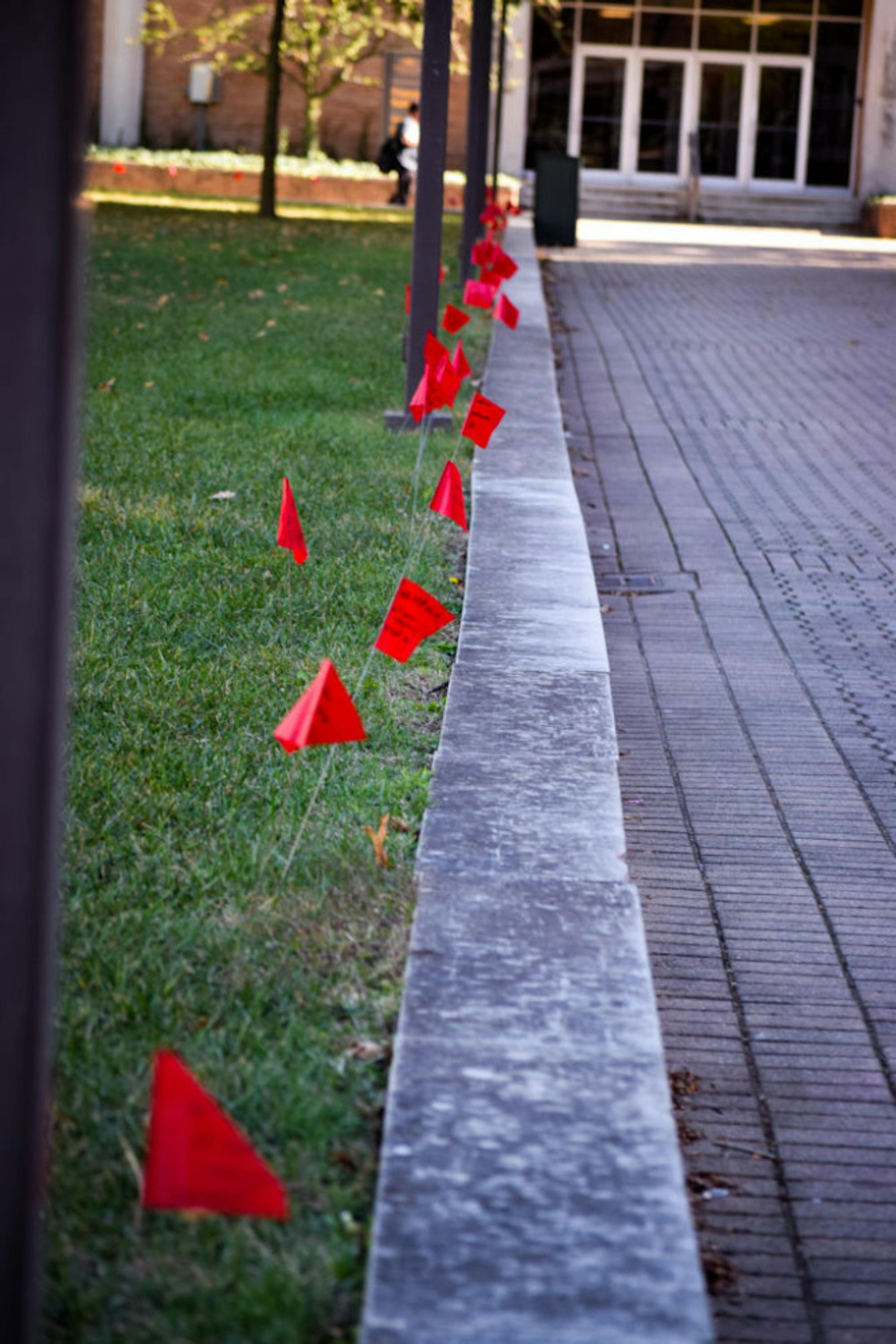 Domestic Violence Awareness Week | Photo by Jessica Fugett | The Wright State Guardian