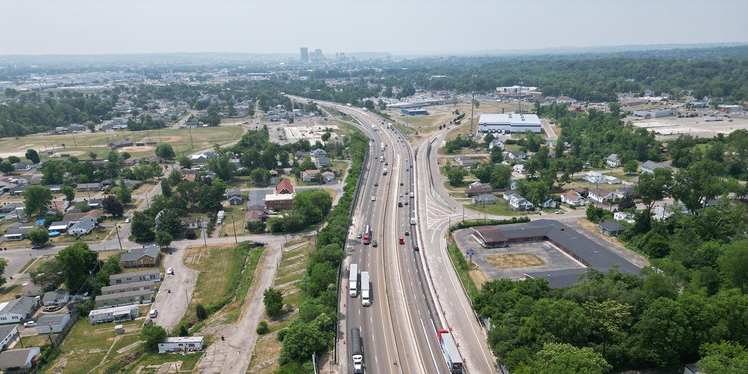 I-75 North Aerial View