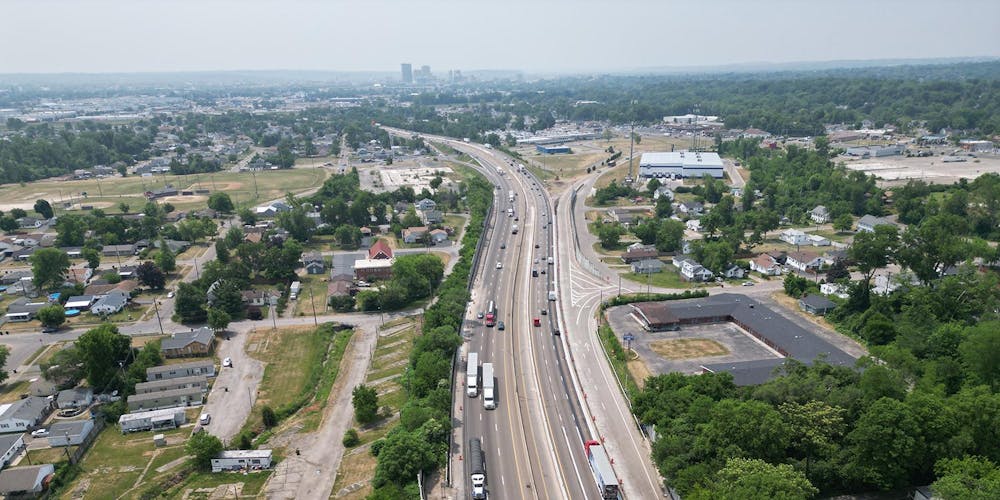 I-75 North Aerial View