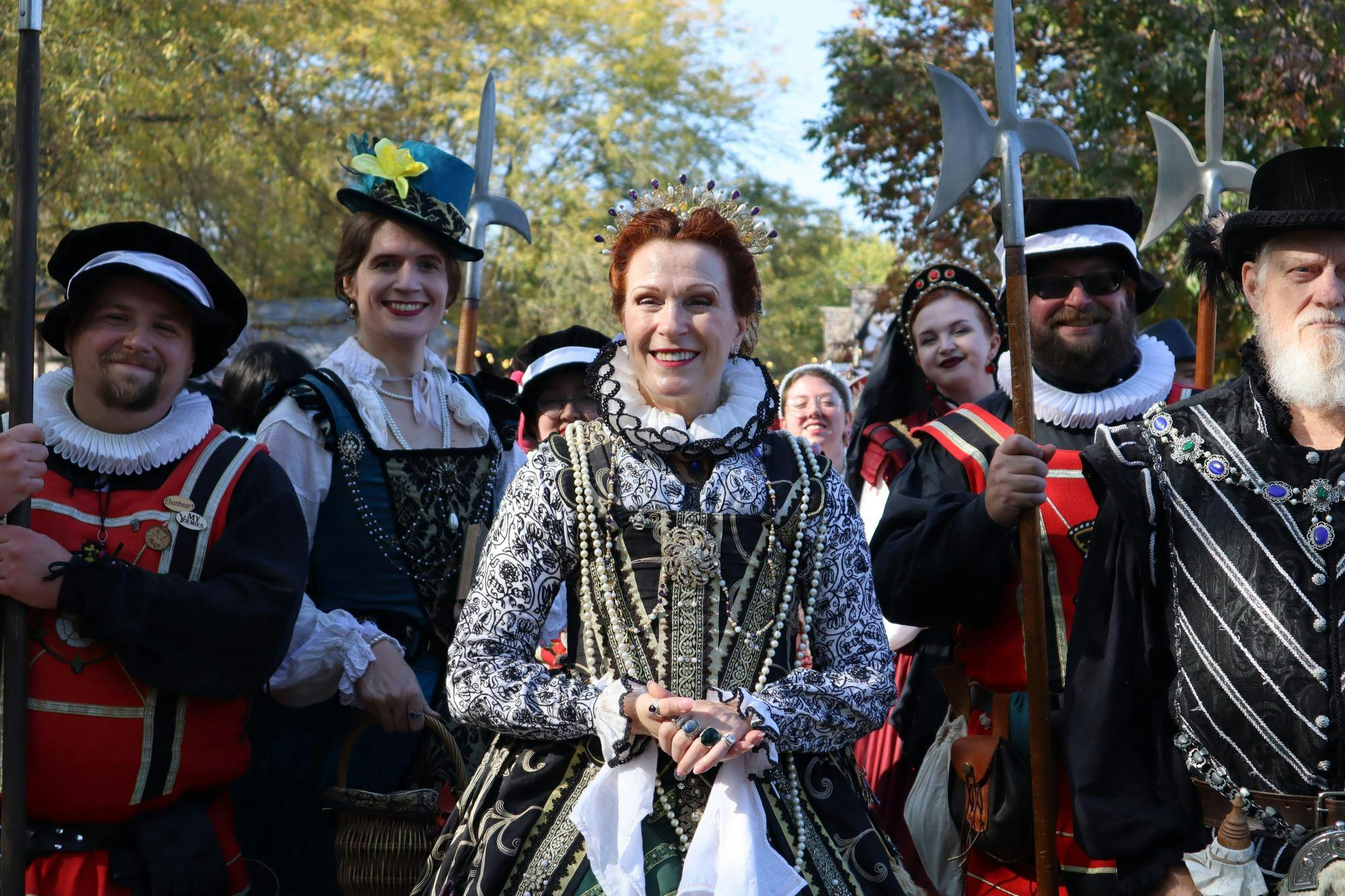 Lady Cumberland with Queen
