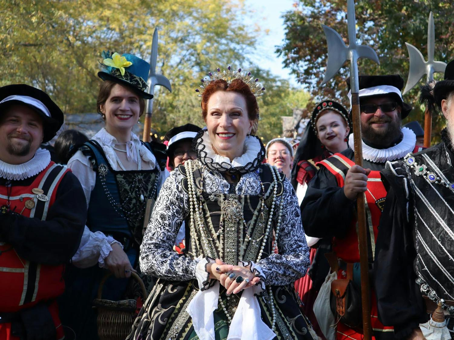 Lady Cumberland with Queen