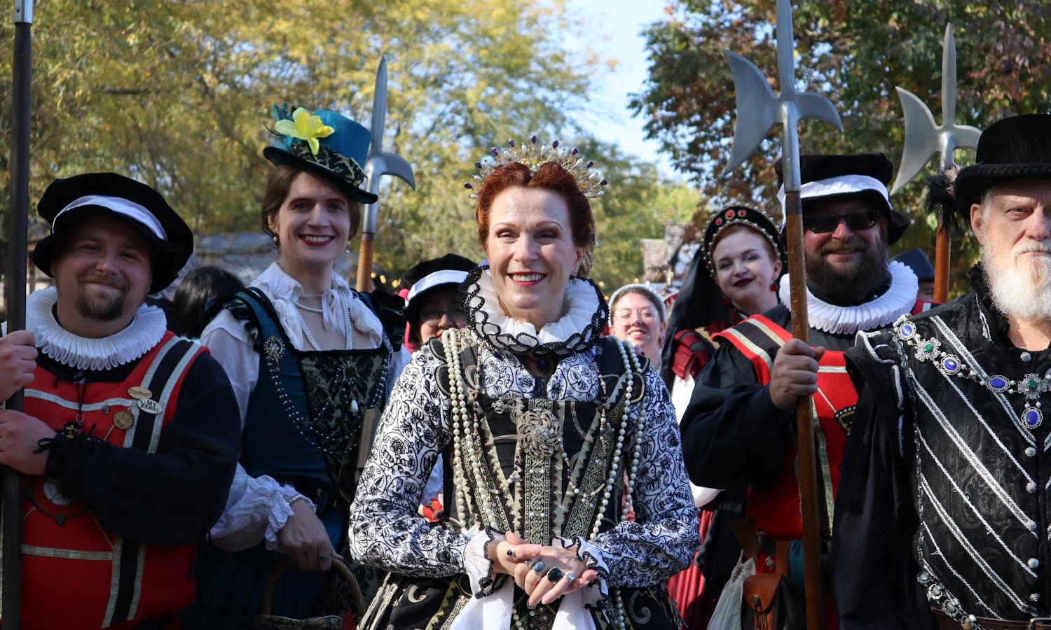 Lady Cumberland with Queen