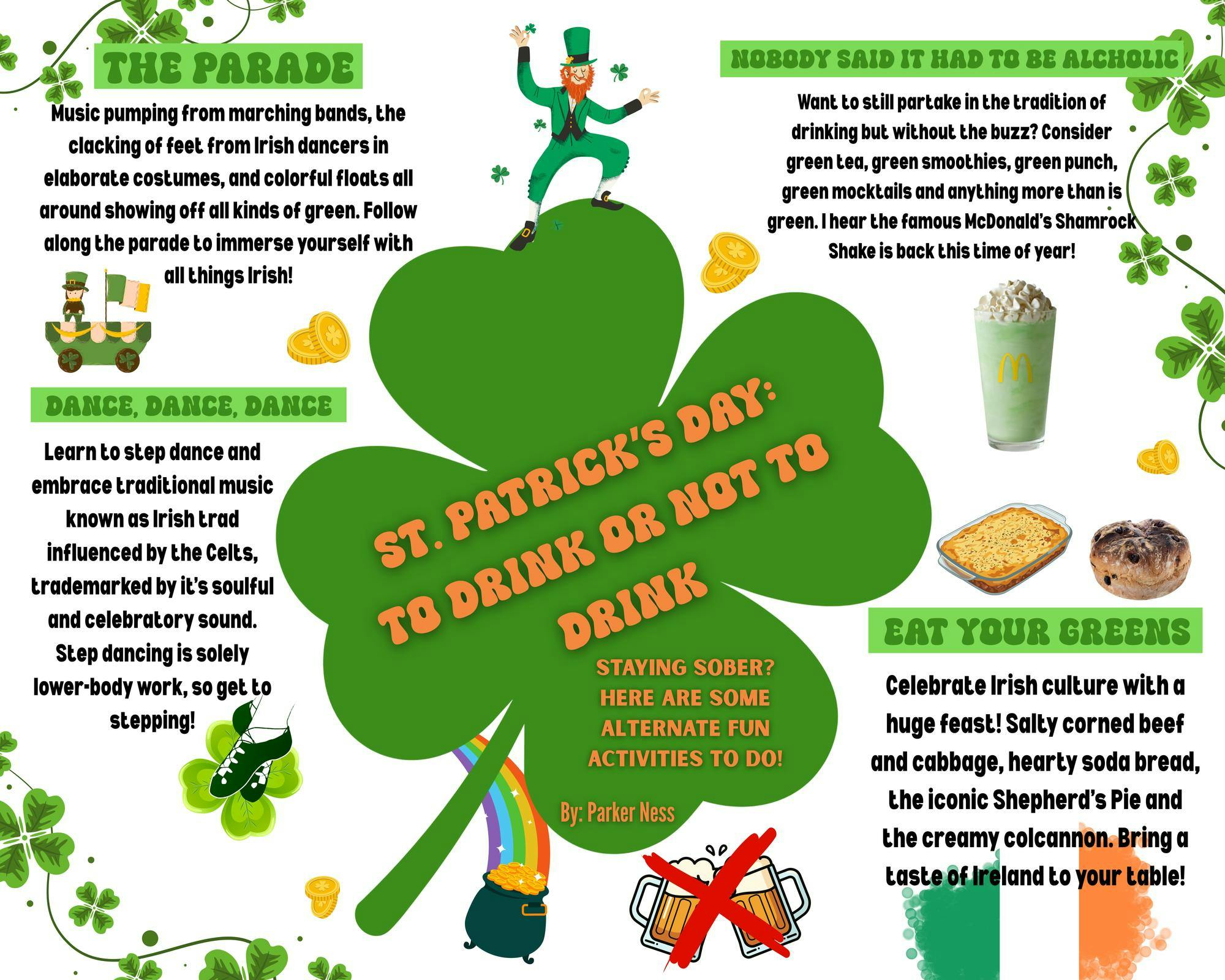 St Patricks day visual story