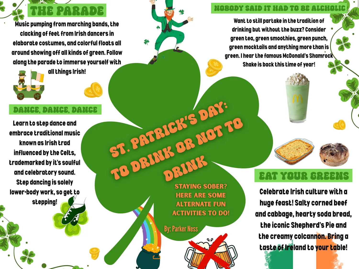 St Patricks day visual story