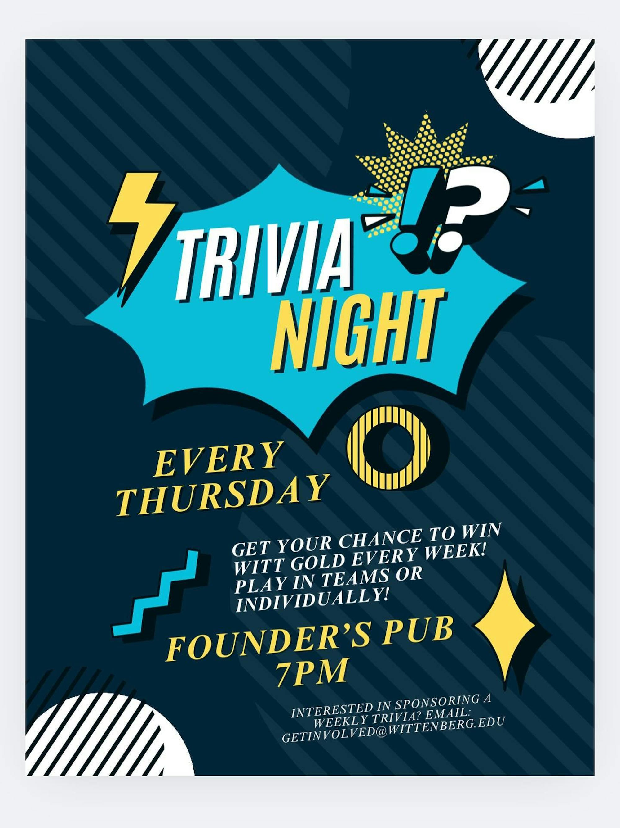 Trivia Night Flyer