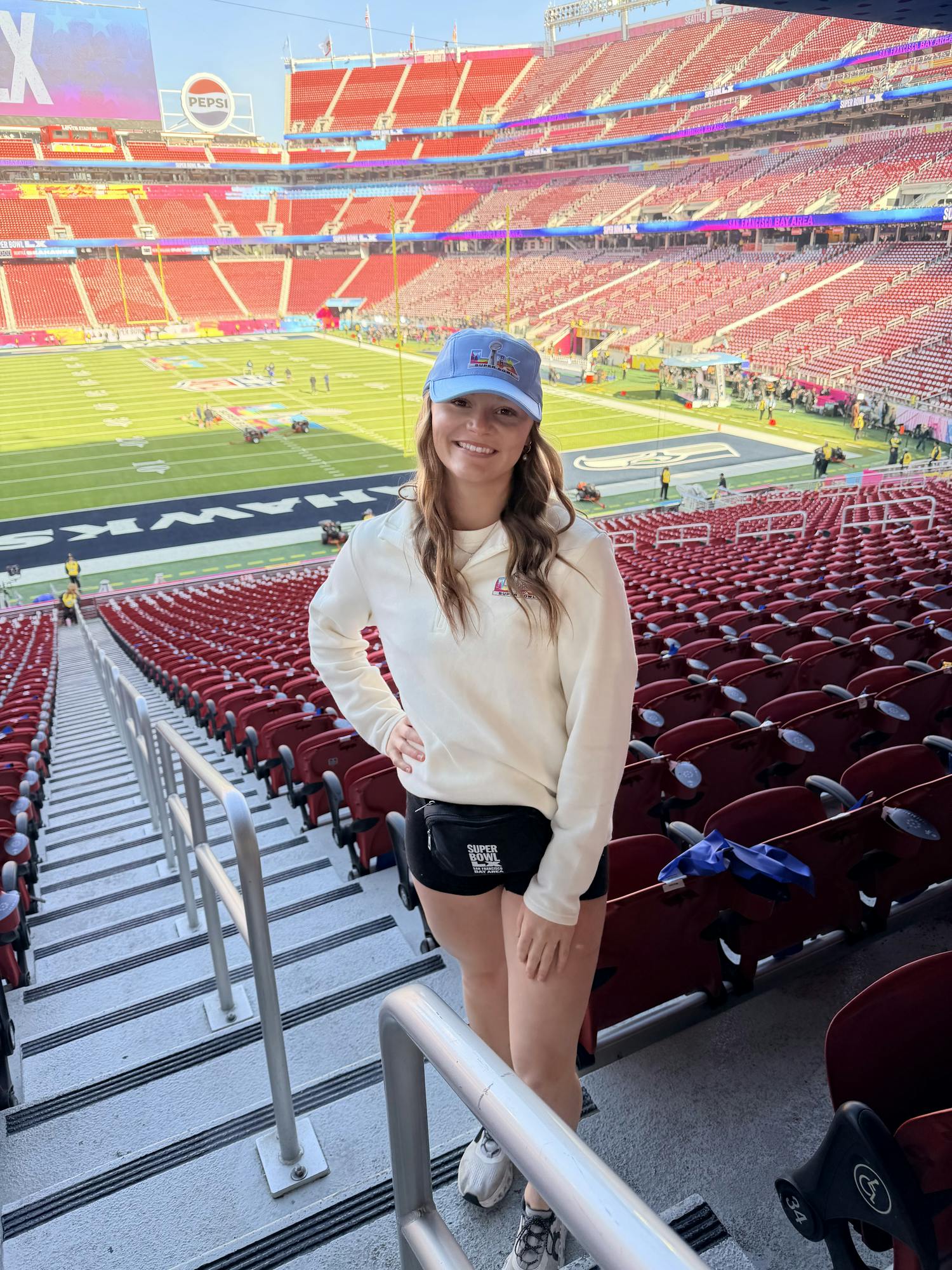 Destination: California. Homework Assignment: The Super Bowl